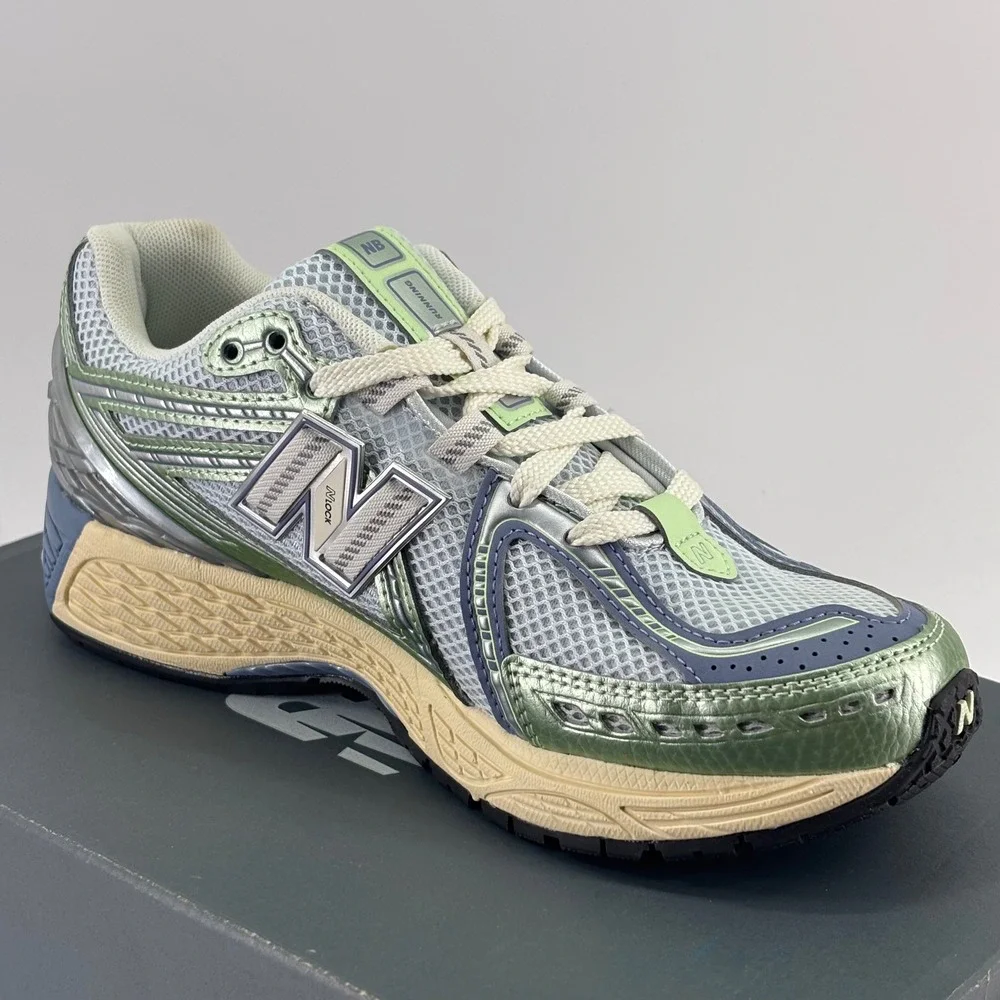 New Balance 1906R Mens 5 Womens 6.5 Blue Green Mesh Metallic U1906RNE Running